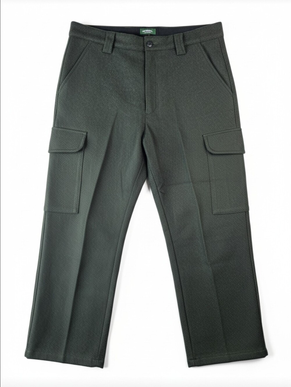 Cabela's Men's 36 Green 100% Wool Cargo Hunting Pants Outdoor Field